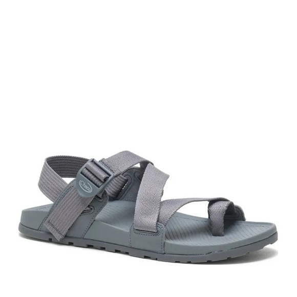 Chaco Lowdown 2 Gray Hiking Sandals - Picture 1 of 7